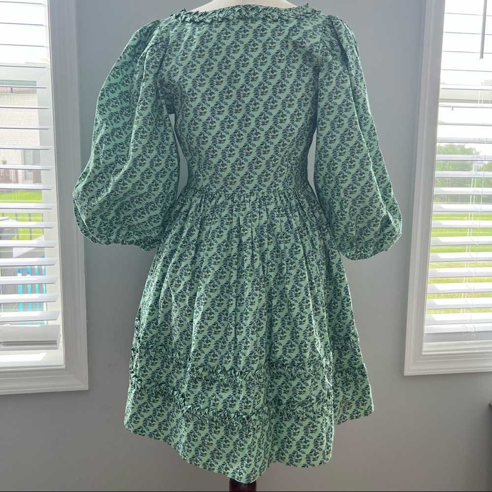 RHODE Daya dress in Jawahar Garden Mint Mini NEW - Picture 6 of 16